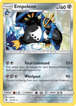 Empoleon 81/131 Forbidden Light