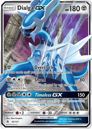 Dialga-GX 82/131 Forbidden Light
