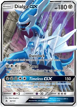 Dialga-GX 82/131 Forbidden Light
