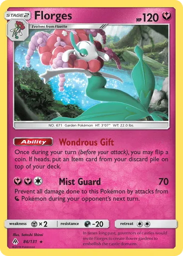 Florges 86/131 Forbidden Light