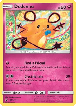 Dedenne 88/131 Forbidden Light