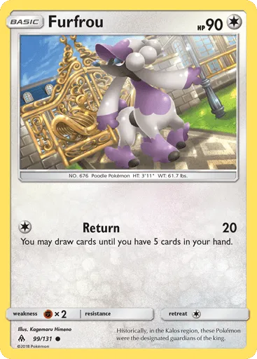 Furfrou 99/131 Forbidden Light