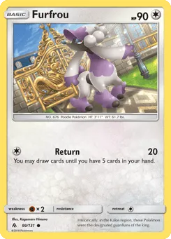 Furfrou 99/131 Forbidden Light