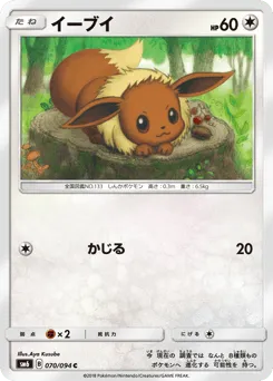 Eevee 070/094 Forbidden Light