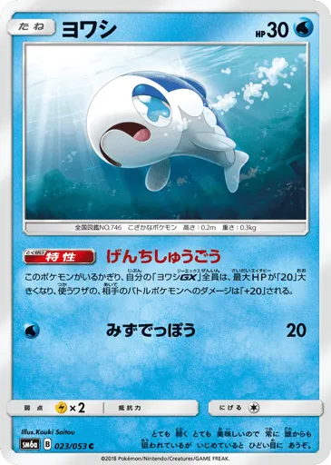 Wishiwashi 023/053 Dragon Storm