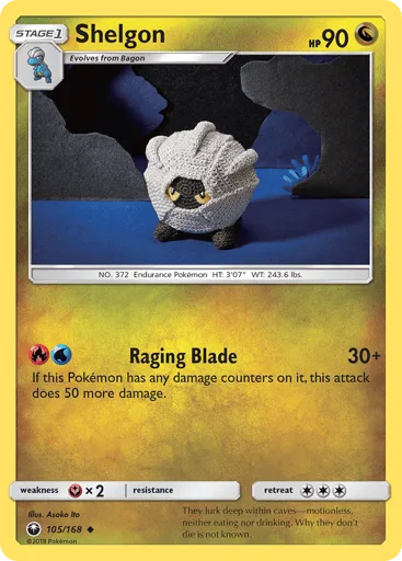 Shelgon 105/168 Celestial Storm