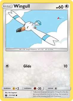 Wingull 111/168 Celestial Storm