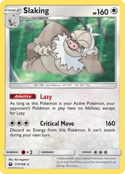 Slaking 115/168 Celestial Storm