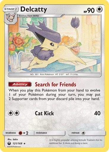 Delcatty 121/168 Celestial Storm