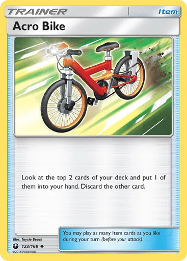 Acro Bike 123/168 Celestial Storm