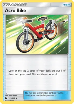 Acro Bike 123/168 Celestial Storm