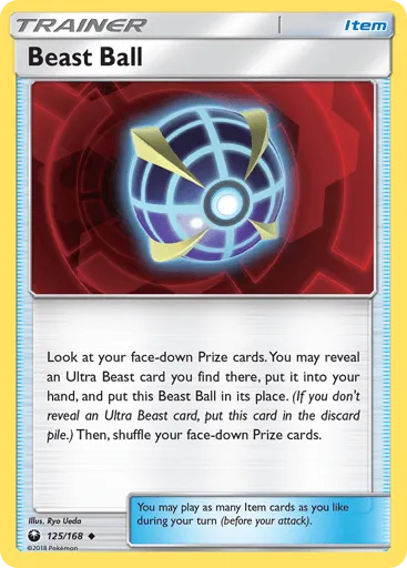 Beast Ball 125/168 Celestial Storm