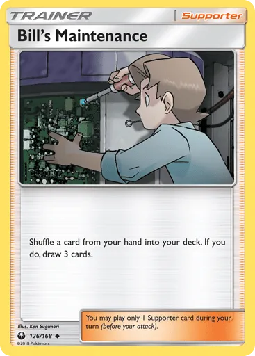 Bill's Maintenance 126/168 Celestial Storm