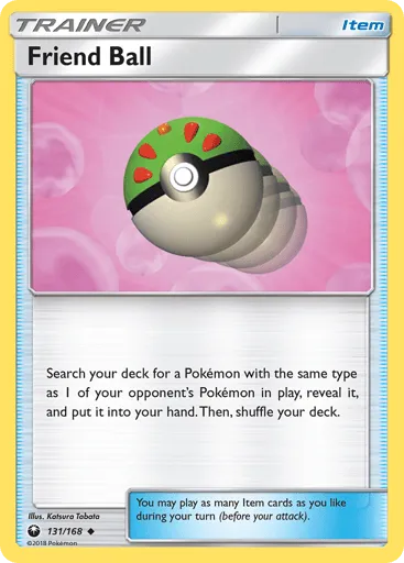 Friend Ball 131/168 Celestial Storm