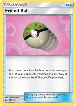 Friend Ball 131/168 Celestial Storm