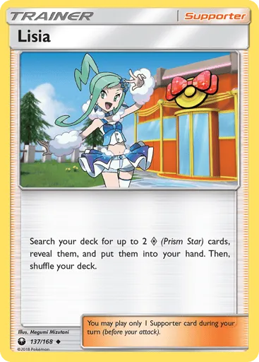 Lisia 137/168 Celestial Storm