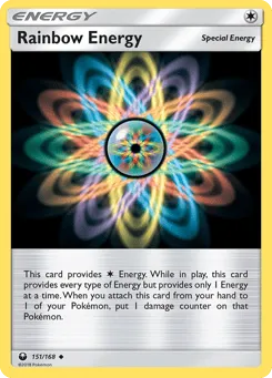 Rainbow Energy 151/168 Celestial Storm