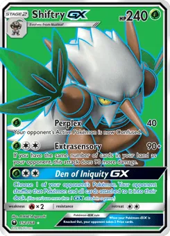 Shiftry-GX 152/168 Celestial Storm