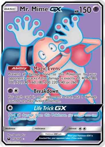 Mr. Mime-GX 156/168 Celestial Storm