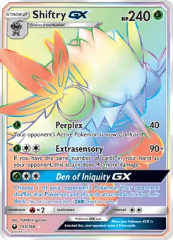 Shiftry-GX 169/168 Celestial Storm