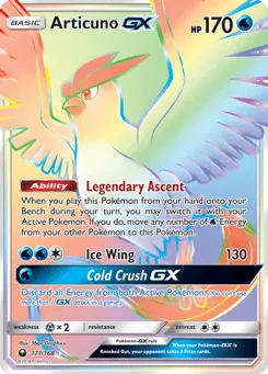 Articuno-GX 171/168 Celestial Storm