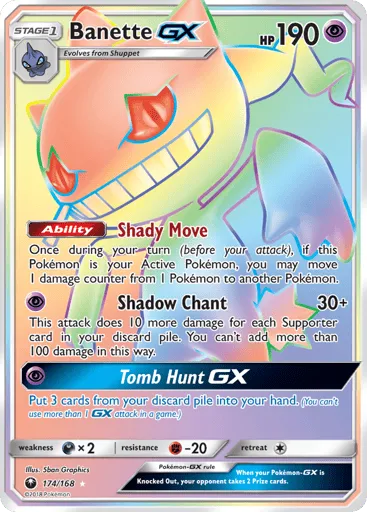 Banette-GX 174/168 Celestial Storm