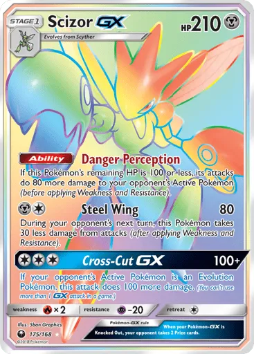 Scizor-GX 175/168 Celestial Storm