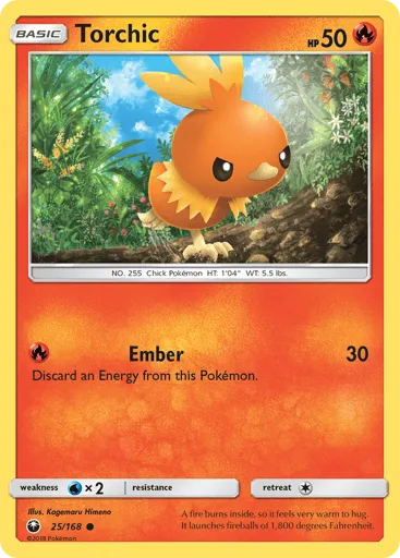 Torchic 25/168 Celestial Storm
