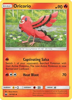 Oricorio 30/168 Celestial Storm