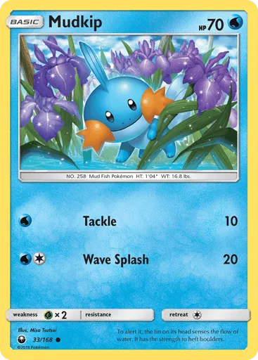 Mudkip 33/168 Celestial Storm