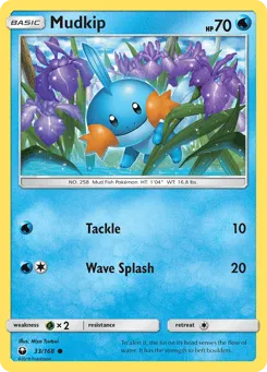Mudkip 33/168 Celestial Storm