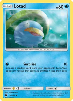 Lotad 36/168 Celestial Storm
