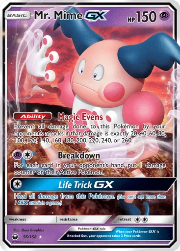 Mr. Mime-GX 56/168 Celestial Storm