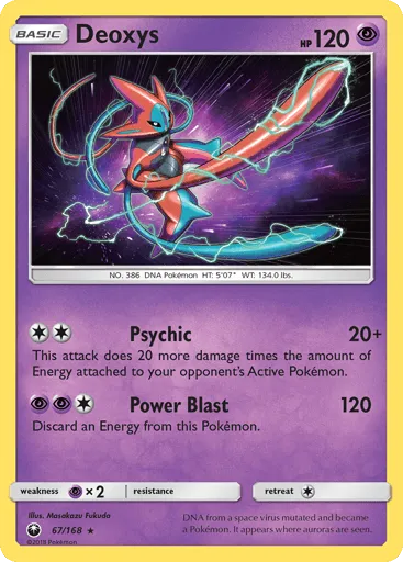 Deoxys 67/168 Celestial Storm