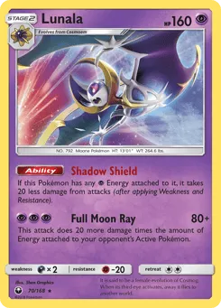 Lunala 70/168 Celestial Storm