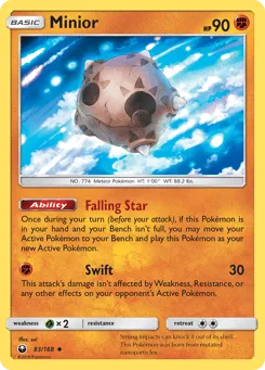Minior 83/168 Celestial Storm