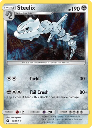 Steelix 89/168 Celestial Storm