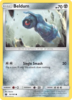 Beldum 93/168 Celestial Storm