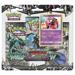 Celestial Storm 3-Pack Booster Blister - Tapu Lele