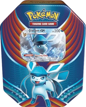Celestial Storm Evolution Celebration Tin Glaceon GX