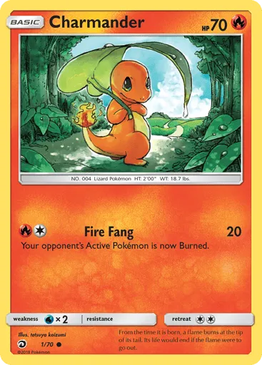 Charmander 1/70 Dragon Majesty