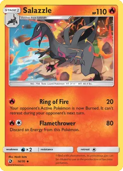 Salazzle 14/70 Dragon Majesty