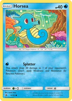 Horsea 15/70 Dragon Majesty