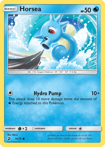 Horsea 16/70 Dragon Majesty