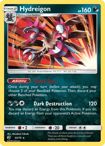 Hydreigon 33/70 Dragon Majesty
