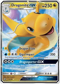 Dragonite-GX 37/70 Dragon Majesty