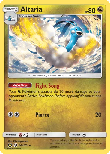 Altaria 40a/70 Dragon Majesty