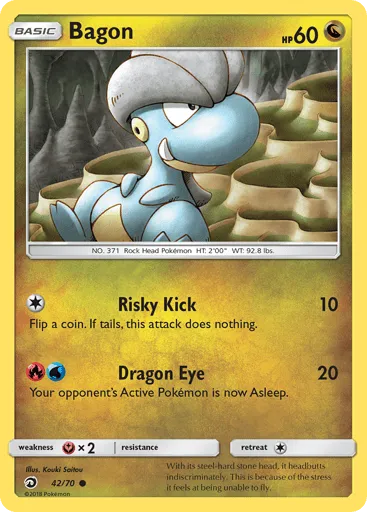 Bagon 42/70 Dragon Majesty