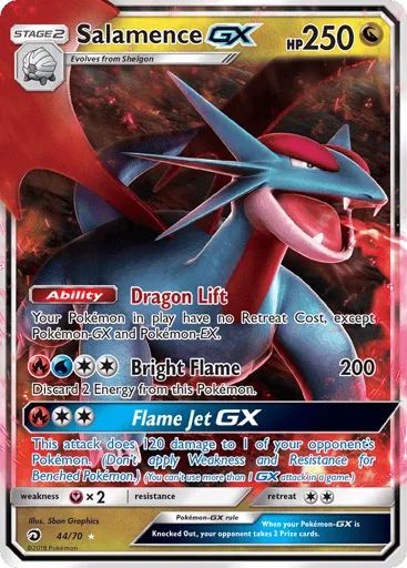 Salamence-GX 44/70 Dragon Majesty