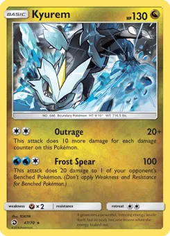 Kyurem 47/70 Dragon Majesty